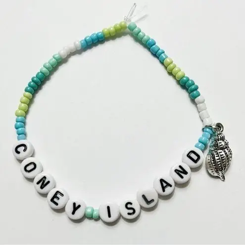 Handmade Tour Friendship Bracelet Coney Island Evermore w/ Charm