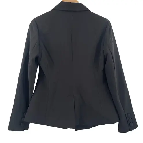 Boston Proper NEW Blazer Size 4 Black NWOT Spandex Blend Stretch Business Casual