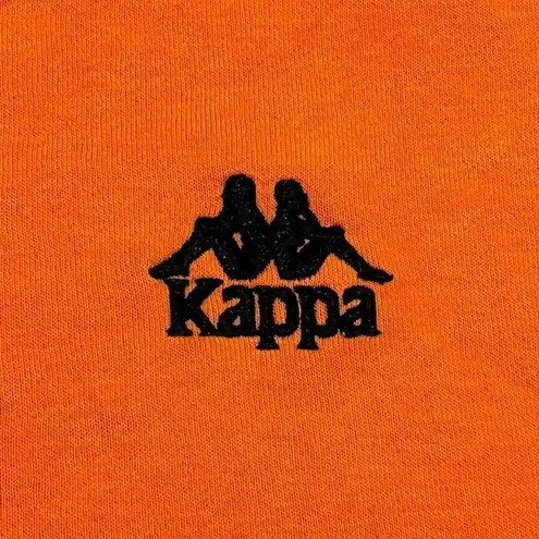 Kappa β
Orange Athletic Cropped Pullover Sweatshirt w/ Logo Tape Sleeves β
