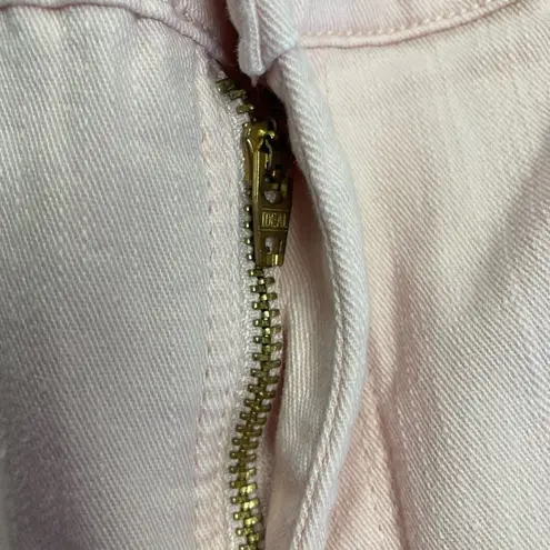 VINTAGE AMERICA BLUES, BOHO Crop, Women’s pink Jeans, Size 14,Stretchy,5 Pocket