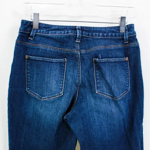 Coldwater Creek Blue Dark Wash Bootcut Stretch Jeans