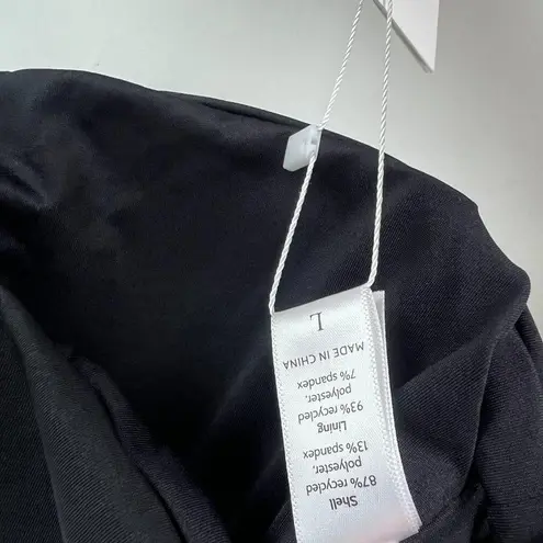 ANDIE NWT Swim The Newport Top Bikini Top Flat Black Size Large L NEW