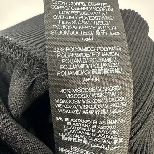 Sweaty Betty | 6 | Sophia Short-Sleeve Stretch-Woven Crop Black Sweatshirt Top