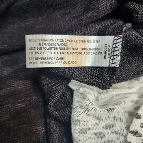 Carolyn Taylor Sweater Womens Size Small Grey Soft Dressy Flare (A26)