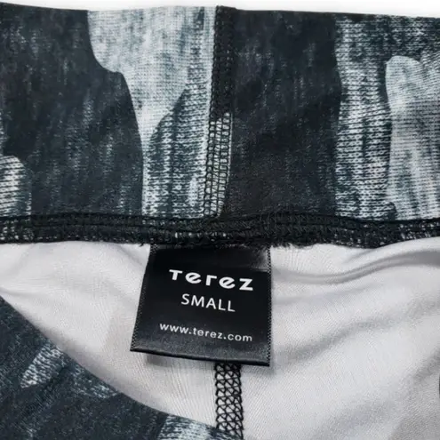 Terez Pants Size Small Leggings Camouflage Print Camo Activewear Yoga Workout
