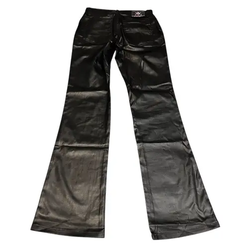 Bubblegum USA Women's Vintage Black Flare Pants Size 3/4 High Waist