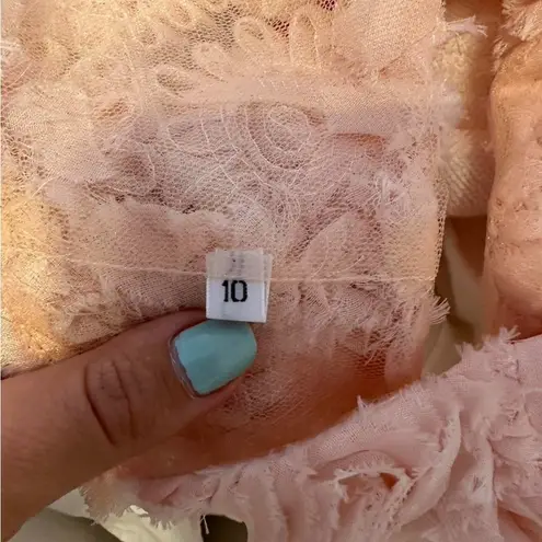 Nordstrom Cute little rose shawl jacket vest thing in baby pink