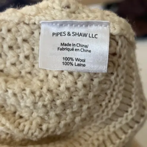 Veronica Beard Cream Wool Cable Knit Asymmetrical Zip Sweater Womens - Image 7