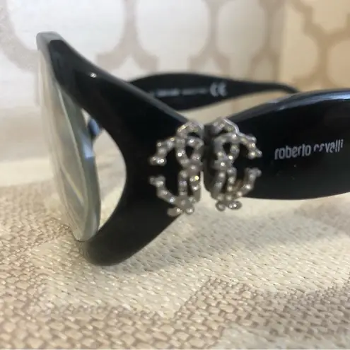 Roberto Cavalli rhinestone glasses