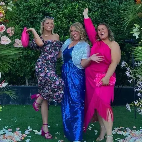 Elliatt Mavis Linen Floral Midi Dress XS Off Shoulder Boho Romantic Summer