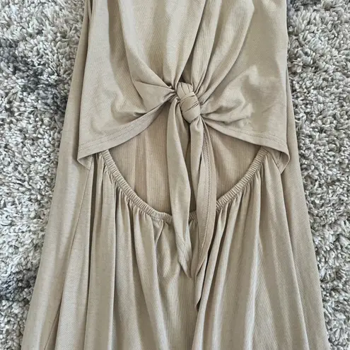 Gap EUC  Tie Crisscross Peekaboo Back Sleeveless Dress