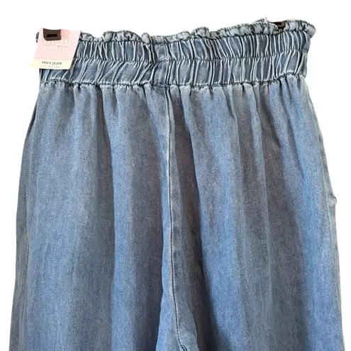 Wax Jean NWT, Wide Leg Stretchy Waist Belted Lyocell Pants, Sz 5/27