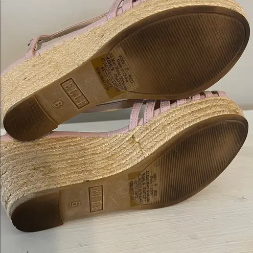 Elle  Blush Wedge Sandals