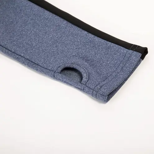 Quarter Zip Long Sleeve Workout Moisture Wicking Golf Shirt with Thumb Holes S Multiple