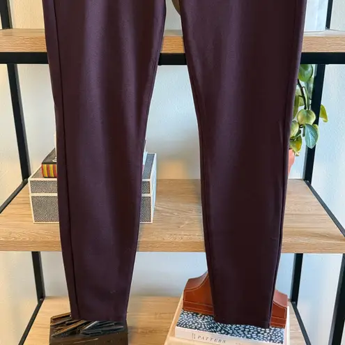 Liverpool Jeans Company Liverpool Mid-Rise Madonna Aubergine Ponte Knit Jegging Legging Pants, 8 / 29