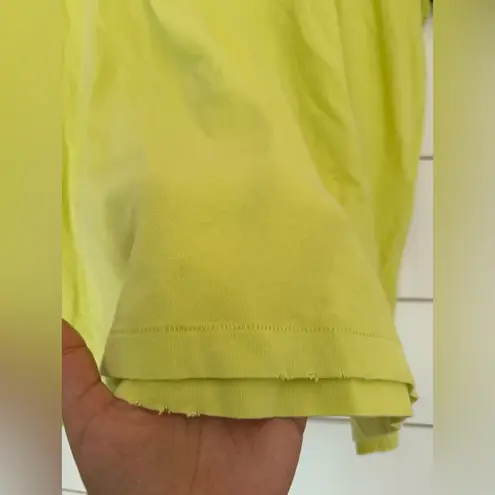 The Great . 2 Top The Little Tee in Lime Zest 100% cotton NWT