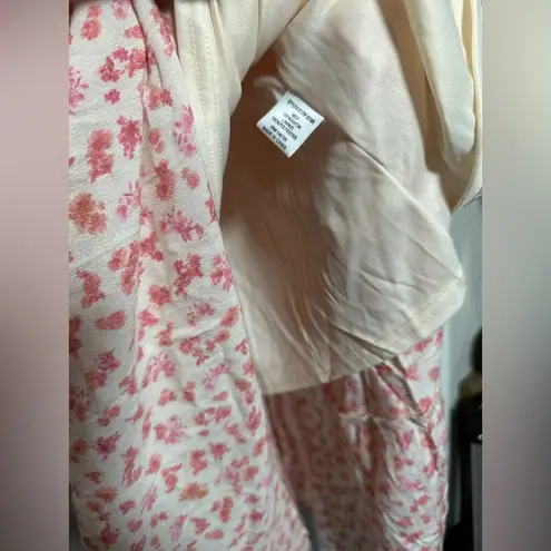 Dee Elle NWT Dee Elly Feminine Floral Spaghetti Strap Maxi Dress Stretch Sundress Size LG