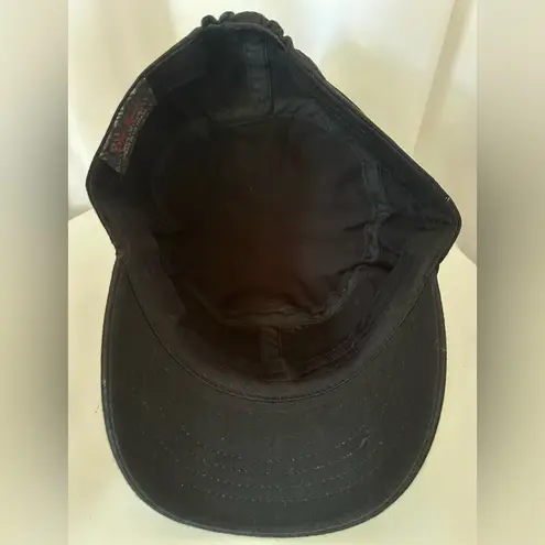 Pit Bull Black Rhinestone Embellished Cadet Cap (900)