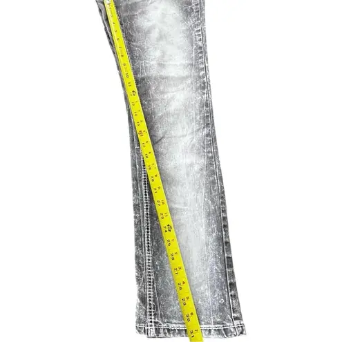 Y2K Ariya Distressed Gray Wash Skinny Jeans Women 13/14 Grunge Vintage Scene Size undefined