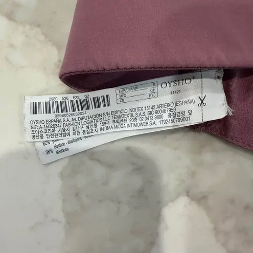 Oysho One More Round Strappy Sports Bra Women's Small Lightly Padded Compressive