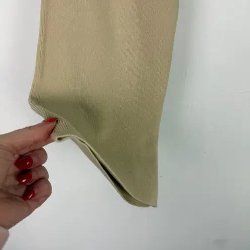 Future Collective NWT with Jenny K. Lopez Cropped Crewneck Sweater Beige Size XS