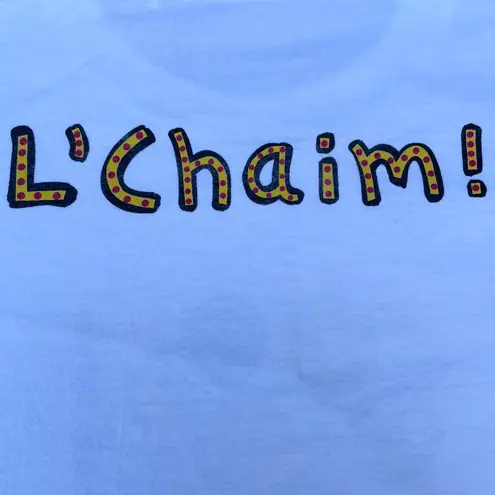 Vintage Live Life Learn White Colorful Graphic T