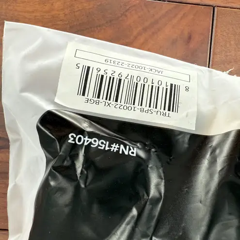 Truekind Daily Comfort Wirefree Shaper Bra XL Beige Wireless Support Smoothing Tan Size 1X