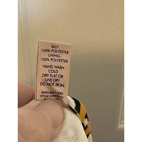 Willow & Root Size L Yellow Cheetah Print Dress Y2K Cottage Core Fast Shipping Size L