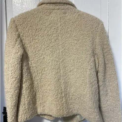 Peruvian Link Alpaca Collection butter yellow one button blazer size medium