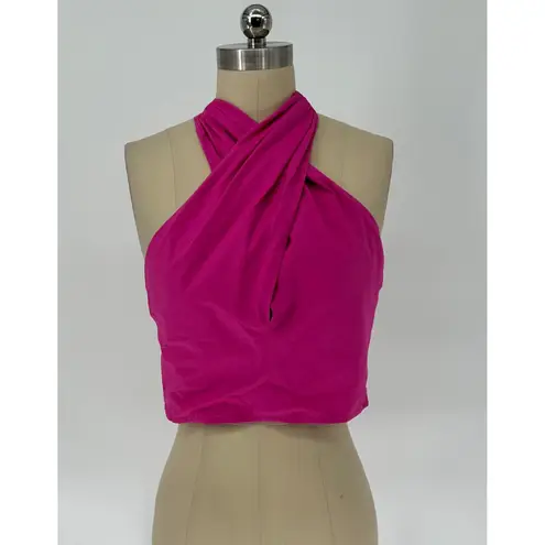 New! STAUD Kai Crisscross
Halter Top Sz 6 Pink
$145 Pink