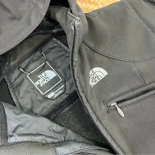 The North Face  apex belted bionic jacket long black