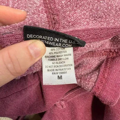 Just4Wear Snowmass Colorado Skiing Graphic Hoodie Kangaroo Pocket Size M Red Size M