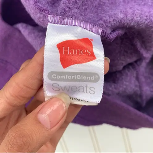 Hanes  Purple ComfortBlend Sweats size Small Petite