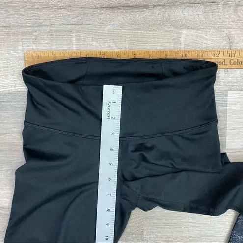 C9 by Champion Duo Dry Fireworks Pattern Block Ankle Leggings Black XS Black