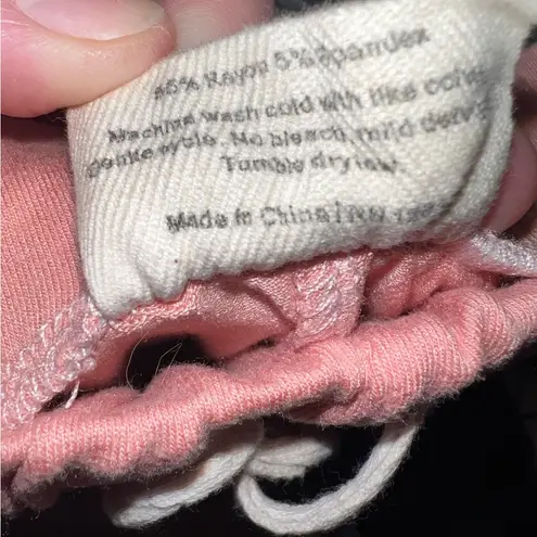 Pure Fiber Pajama‎ Pants Lightweight Peach Color Size Medium Pink - Image 6