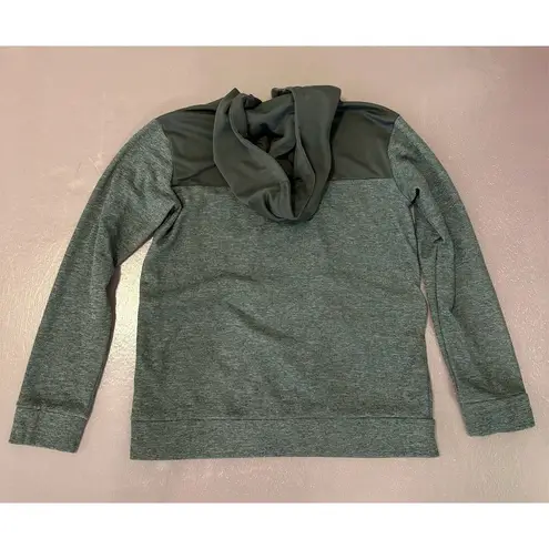 All In Motion All In Motion Women Gray Pullover Hoodie Size L with Black Accents