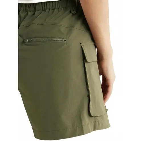 Zella  Navigator High Waist Cargo Pocket Skort Olive Night Green NWT XS