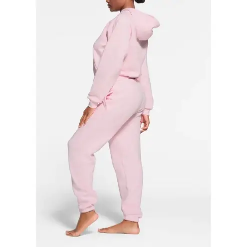 SKIMS Pink Cotton Fleece Classic Jogger Lounge Pants Cherry Blossom Size XL