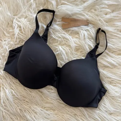 SKIMS Smoothing Intimates Full Coverage Lightly Lined Bra Onyx Size 34B - Image 4