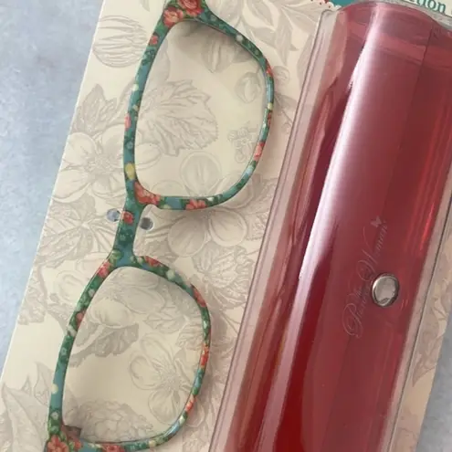 The Pioneer Woman glasses floral blue light screen protection glasses,case NWT