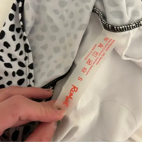 Cow print bikini tube