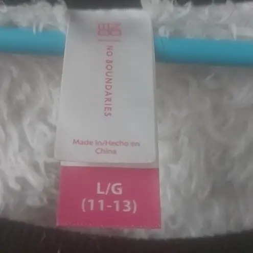 No Boundaries NOBO  Christmas Sweater L Ugly Xmas Holiday Dopamine Winter Comfy