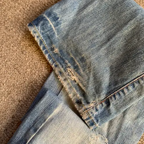 Abercrombie & Fitch Ripped Bootcut Jeans