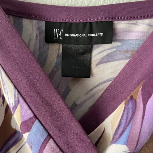 Inc international Y2k Purple Tank Top