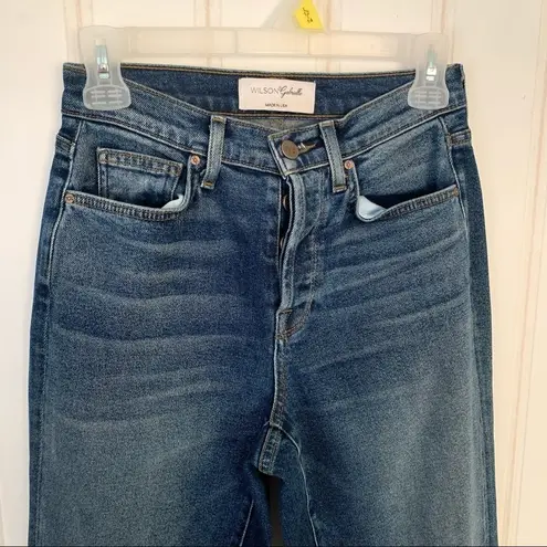 REVOLVE Wilson Gabrielle Boyfriend Fit Mom Jeans Blue Size 23