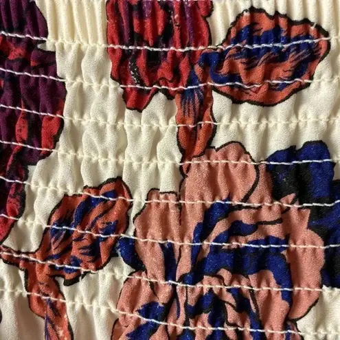 Living Doll LOS ANGELAS WO SIZE 22/24(?). TOP CREAM COLOR NAVY RUST MAUVE