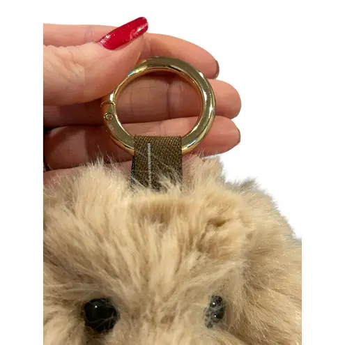 Bunny Lulu Keychain With Tin Brand New Beige Bunny Keychain Rabbit Fur Tan