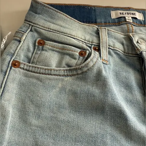 RE/DONE $295 New Mid Rise Wide Leg Crop - 23