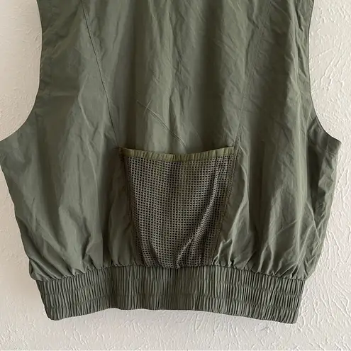 Free People Movement FP Movement Off The Grid Vest Army Green XL NWOT