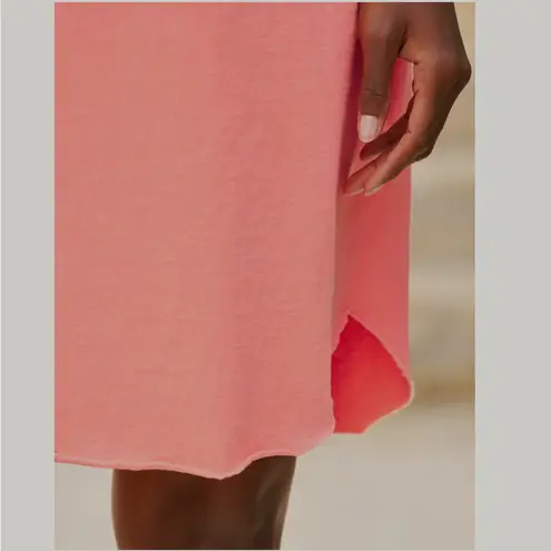 Frank & Eileen Vintage Mini Corey Muscle Tee Dress Wild Strawberry Size Small Pink